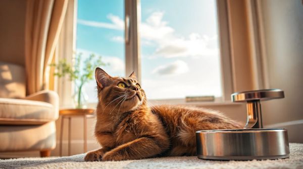 Top 5 gamelles anti glouton pour un chat épanoui